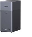 UGREEN NASync DH2300 2-Bay Desktop NAS, Support Capacity 60TB (Diskless), Remote Access, AI Photo Album, Beginner Friendly System, 4GB LPDDR4X RAM,1GbE, 4K HDMI, Network Attached Storage(Diskless)