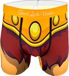 Good Luck Undies Men's Masters of The Universe Boxer Brief Underwear, Masters of the Universe, Furry Undies, Medium