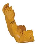 Large : Atlas 772 Nitrile Coated Gloves 26 inch Long Cotton Lined, Chemical Resistant, Water, Pond, Work, Large