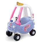 little tikes 173165E3 Fairy Cozy Coupe Car-Ride-On with Real Working Horn, Clicking Ignition Switch, and Fuel Cap-Ages 18 Months to 5 Years, Purple,‎Height(cm): 84, Width(cm): 72, Depth(cm): 44