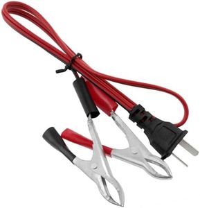 Dsjnf DC12V 2.3 ft/70cm V-Type Charging Cable Wire Generator Charging Cable Cord Generator DC Charging Cable 1PCS