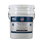 100% Silicone Roof Coating - Restore Your Roof in a Day - Seal Leaks, Cracks, Seams, Penetrations - Adheres to All Surfaces (4.75 Gallon, Black)