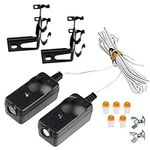 41A5034 G801CB-P Universal Garage Door Sensors Kit with 2 mounting Brackets Replacement Saftey Sensors Compatible with Liftmaster/Sears/Chamberlain/Craftsman Garage Door Operators