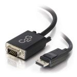 C2G / Cables to Go 54331 DisplayPort Male to VGA Male Adapter Cable, Black (3 feet)