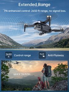 CHUBORY A77 4K Drone – 84min Flight Time, HD Camera