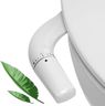 Bidet Attachment for Toilet UK - WITHLENT Ultra-Slim Bidet with Non-Electric Dual Nozzle(Frontal & Rear Wash) Adjustable Water Pressure, Toilet Seat Attachment,Easy to Install