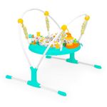 Bright Starts Cooking Up Fun Baby Activity Jumper with Music and Lights, Kitchen Role Play Toys, Unisex, 6-12 Months, Up to 25 lbs