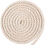 BARBET 10mm Thick Strong Rope for Hanging Craft Climbing Swing Tug of War Gym Decoration Nautical, Landscaping, Railings, Hammock ETC (10 feet)