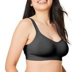 BRAVADO! DESIGNS Sustainable Everyday Bra Smoothing Seamless Wirefree Sculpt Bra Black M