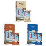 CLIF BAR - Energy Bars - White Chocolate Macadamia Flavour & CLIF BAR - Energy Bars - Crunchy Peanut Butter & CLIF BAR - Energy Bars - Chocolate Chip