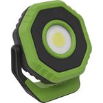 Sealey LED1400P 360° 14W COB LED Rechargeable Pocket Floodlight with Magnet - Green