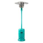 Amazon Basics Commercial Outdoor Patio Heater, Bahama Blue