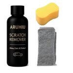 Car Scratch Removal 200ml | Safe For All Color Vehicle | Removes Minor To Mid Level Scratches & Swirl | Car Scratch Remover With Paint-Safe Formula (Car Scratch Remover + Car Cloth)