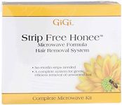 GiGi Strip Free Honee Complete Hair Waxing, at Home Hair Removal Kit