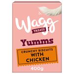 Wagg Yumms Chicken Dog Treats 400g (Pack of 5) - Oven Baked