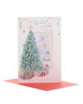 UK Greetings Christmas Card for Auntie & Uncle - Tree Design