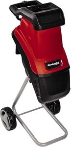 Einhell GC-KS 2540 Electric Garden Shredder -- Reversible Steel Blades, Large Funnel Opening, Safety Shut-Off -- 2500W Garden Mulcher For Leaves And Branches With Debris Bag