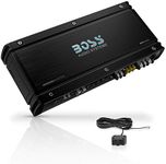 BOSS Audio Systems OX4KD Onyx Series Car Audio Subwoofer Amplifier – 4000 High Output, Class D, 1 Ohm Stable, Low Level Inputs, Low Pass Crossover, Low Pass Crossover, MOSFET Power, Monoblock, Stereo