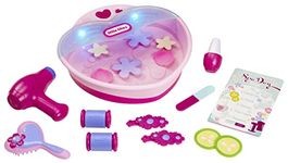 Little Tikes Play & Pamper Spa Set with 17 Accessories, Pretend Play Beauty Set, for Toddlers Kids Ages 2+ Years