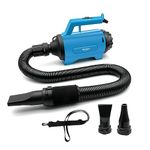 shernbao High Velocity Car & Motorcycle Dryer Blower for Auto Detailing and Cleaning Dusting 240 V / 1200 W-3.2 HP