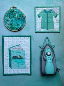 Oliso M3Pro Mini Steam Iron – Aqua, Compact Travel Iron