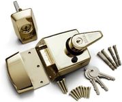 ERA 1930-31 60mm Maximum Security BS Nightlatch with Brass Effect Body, Bronze