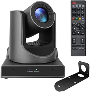 ADKIDO PTZ Camera, 20X SDI Camera with Optical Zooming Video and POE with Network IP Live Streaming, Simultaneous 3G-SDI and USB Video Output, PTZ Camera for Church, Conferences, Teaching