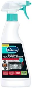 Dr. Beckmann - Gel Nettoyant Four, Plancha et Insert - Spray Nettoyant Vitre Insert Cheminée - Dégraissant Cuisine Efficace À Base de Bicarbonate de Soude - Odeur D'Agrume Douce - 375ml