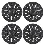 Elprico Wheel Hub Caps, Automobile Wheel Hub Wheel Hub Full Rim Cover for Tesla Model Y 2020 to 2023