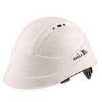 KARAM PN545 Safety Helmet for Men Industrial & Construction Helmet | Slider Type Adjustment with Adjustable Chin Strap | Ventilation & Side Slot for Attachment | EN Certified Hard Hat | Super White