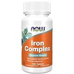 NOW Supplements, Iron Complex, 100 