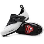 Tommaso Veloce II Womens Cycling Shoes Mens Cycling Shoes for Men Road Bike Shoes Indoor Outdoor Cycling Shoes Look Delta Peloton Shoes Women Peloton Bike Shoes Road Bike Shoes for Men - Delta 42