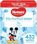 Huggies Thick Baby Wipes 99% Purifi