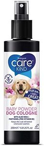 CAREKIND Baby Powder Dog perfume - 200ml dog spray with spray pump, Vegan dog cologne is a dog deodoriser spray. dog perfume spray dog deodorant use with our baby powder Dog Shampoo (1x 200ml)