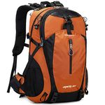 Hiking Backpack 40L Waterproof Daypack Outdoor Sport Trekking,Camping Backpack for Men Women Orane