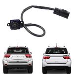 Dasbecan Park Assist Reversing Camera Replacement Compatible with 2011 2012 2013 Dodge Durango Jeep Grand Cherokee Rear View Back up Camera Replace# 56054059AC 56054059AD 56054059AE 56054059AF