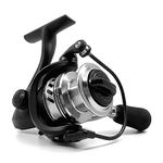 Ashconfish Fishing Reel, Freshwater and Saltwater Spinning Reel, Come with 109Yds Braid line. Lightweight Body, 5.0:1 Gear Ratio, 7+1 Steel BB, Max 17.6lbs Carbon Drag, Metal Spool &Handle,BF3000