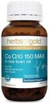 Herbs of Gold Co Q10 150mg 120 Capsules, 120 count