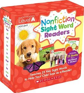 Nonfiction Sight Word Readers Parent Pack Level A: Teaches 25 key Sight Words to Help Your Child Soar as a Reader!