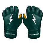 BRUCE BOLT Original Series Short Cuff Green Batting Glove - Green XXLarge