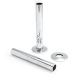 Hot Flow | 130mm Pipe Shroud/Sleeve (Pair) (Chrome)