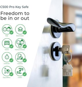 SUPRA C500 Pro Key Safe – Outdoor Wall Mounted Security Lock Box