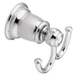 Moen YB5403CH Kingsley Double Robe Hook, Chrome