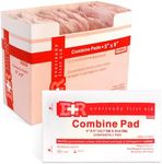 Ever Ready First Aid 5" x 9" Sterile Combine (ABD) Pads - 400 Count