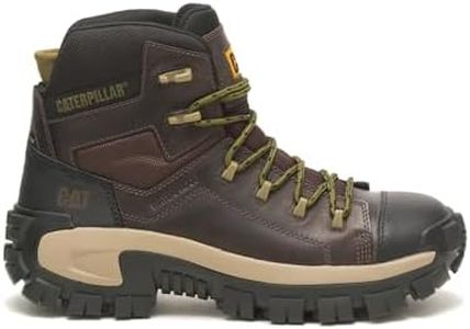 Caterpillar Invader Hiker Waterproof Composite Toe Work Boot Men Coffee Bean