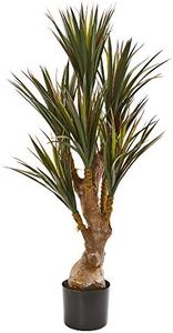 Nearly Natural 46in. Yucca Artificial Tree UV Resistant (Indoor/Outdoor)