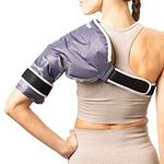 Magic Gel Shoulder Ice Pack Wrap - Reusable and Adjustable Arm Sling for Cold Shoulders Compression Men Women Pitchers Rotator Cuff - Easy to Freeze