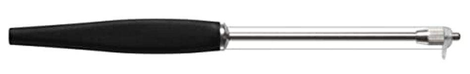 Osti Original cheese cutter with black plastic handle and 3 replacement wires (Black)