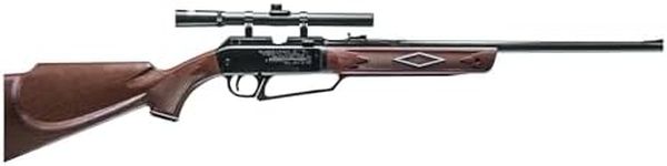 Daisy Powerline 880 Multi-Pump Pneumatic Air Rifle Kit with 4x15 Scope - .177 Caliber BB or Pellet Gun, 800 FPS.