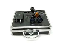 3W LED Headlight(Filter)+3.5X Magnification Binocular Loupes+Black Aluminium Box